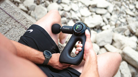 Massage gun voor fasciitis plantaris