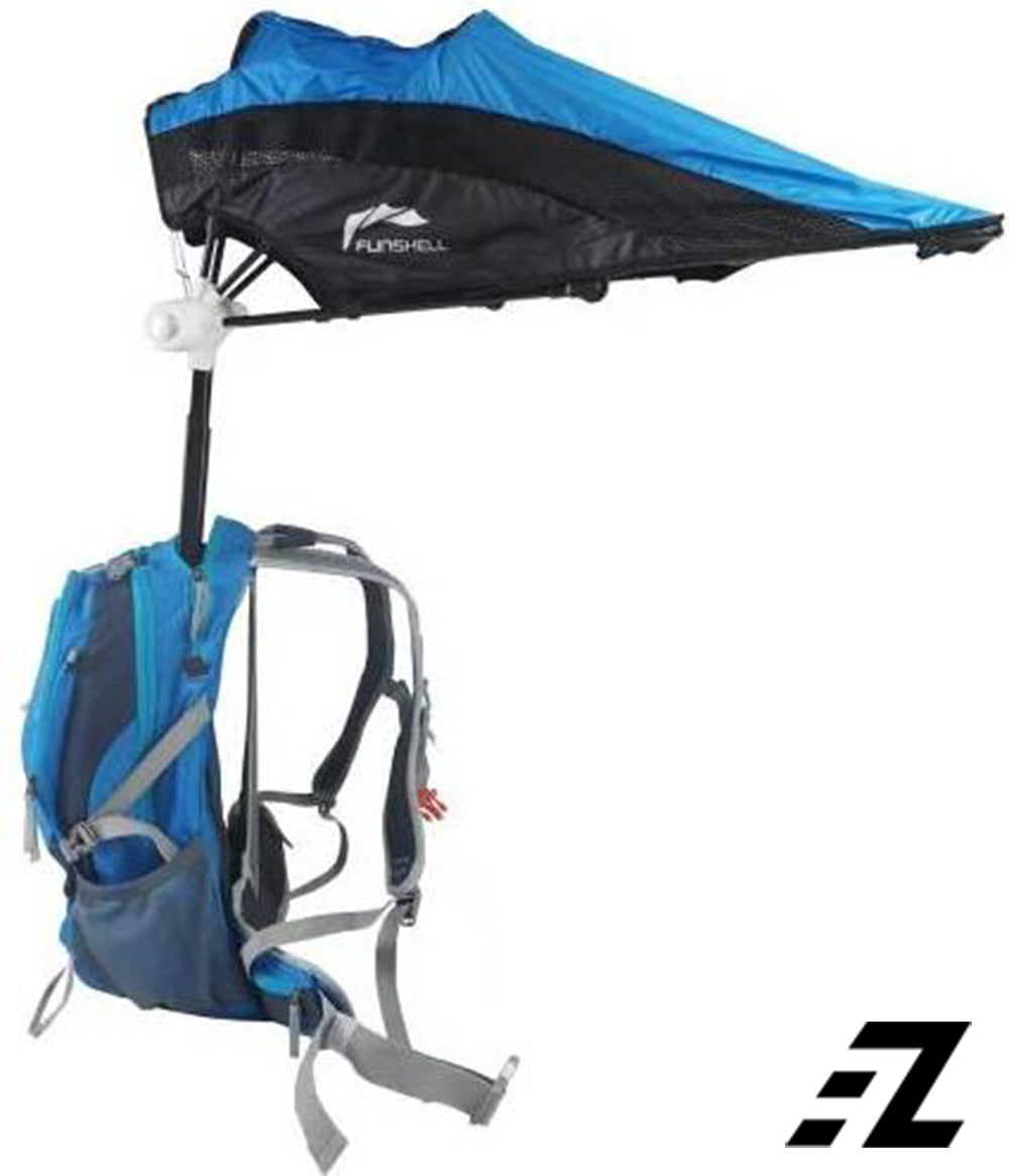 EZ FunShell Backpack Umbrella UV RAIN PROTECTIONS Outdoor Series FS-1825