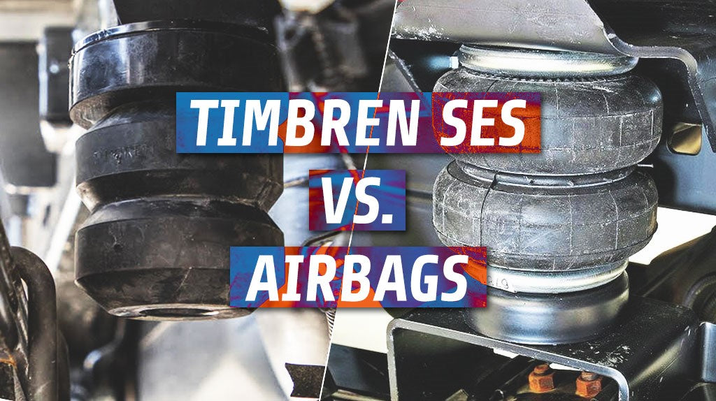 Timbren Suspension vs Airbags