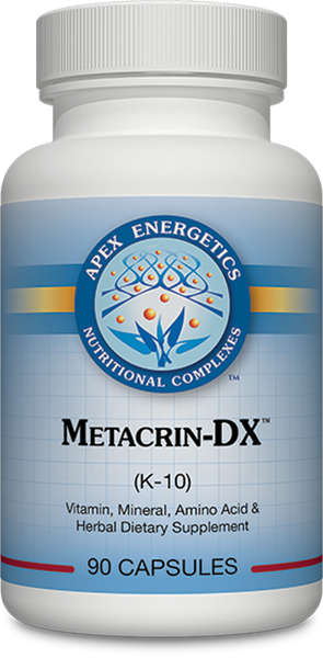 Metacrin-DX (K10) - 90 Capsules | Apex Energetics