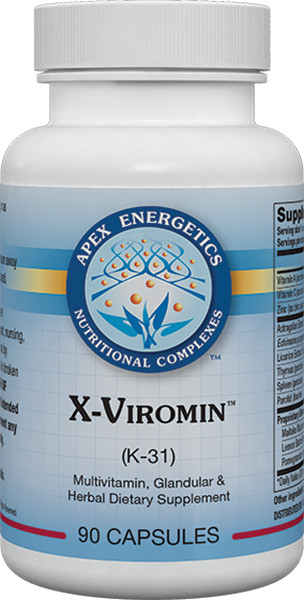 X Viromin (K31) - 90 Capsules | Apex Energetics