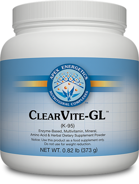 Clearvite GL (K95) Natural Berry Flavour - 373g | Apex Energetics