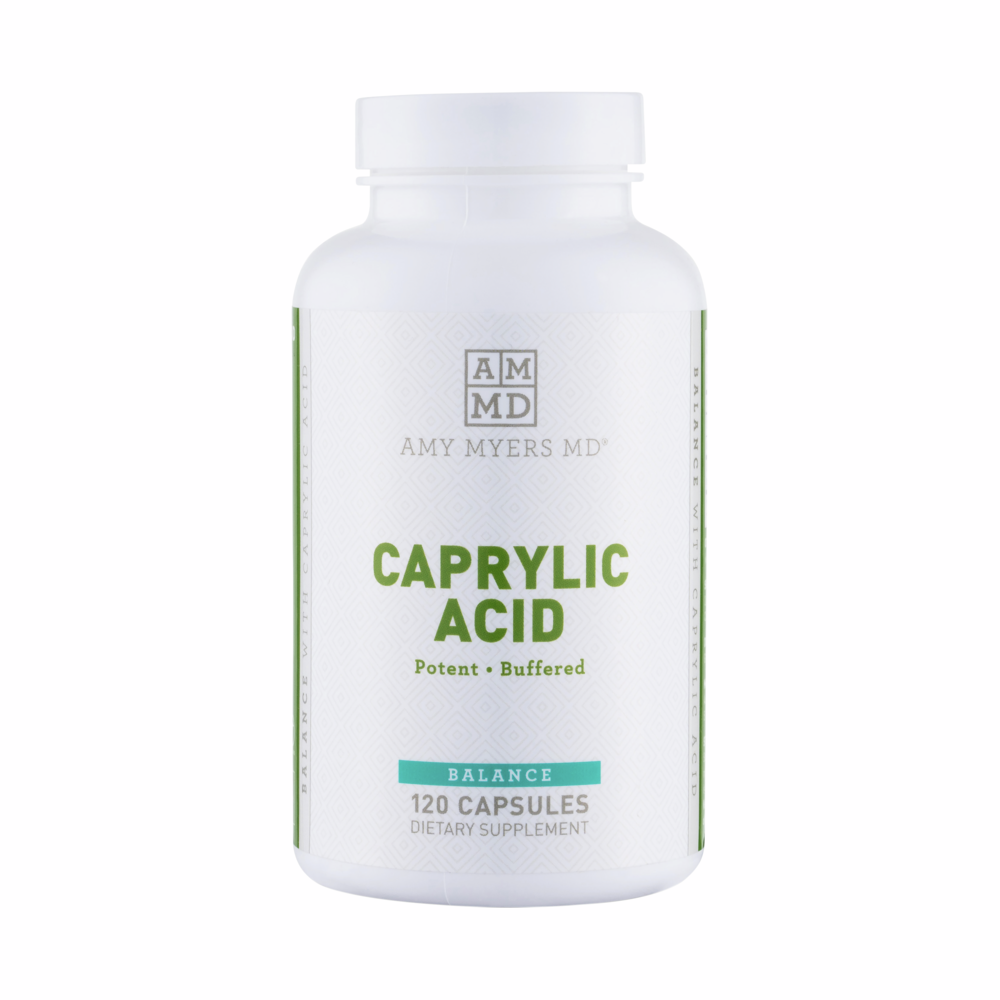 Caprylic Acid - 120 Capsules | Amy Myers MD