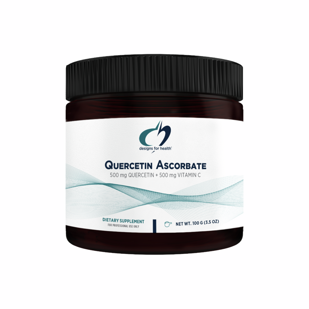 Quercetin Ascorbate - 100g | Designs For Health