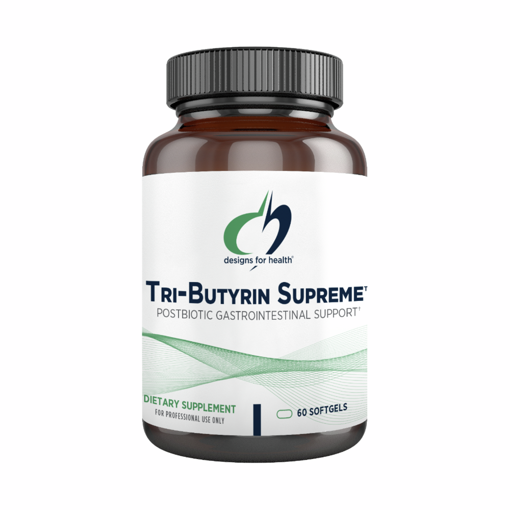 Tri-Butyrin Supreme - 60 Softgels | Designs For Health