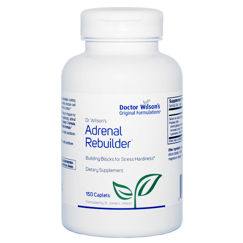 Adrenal Rebuilder Formula - 150 Caplets | Dr Wilsons