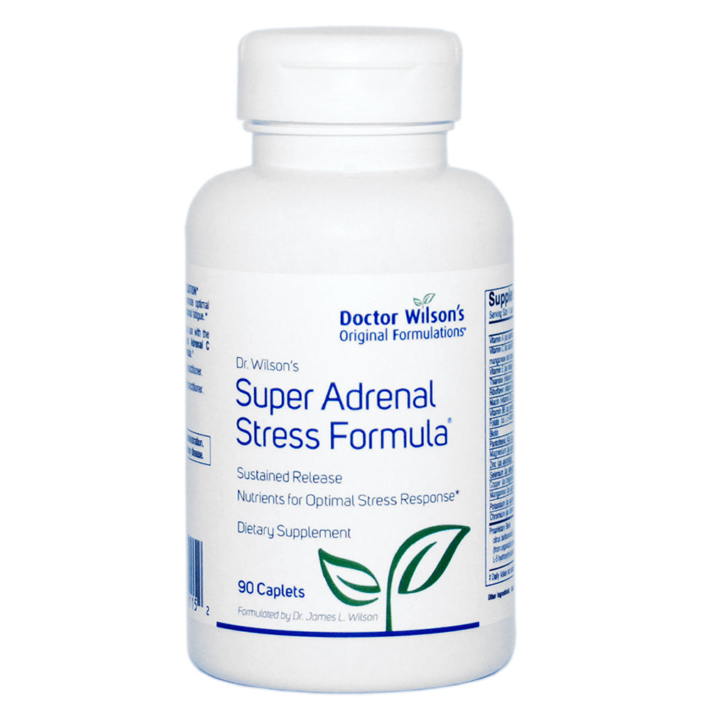 Super Adrenal Formula - 90 Caplets | Dr Wilsons