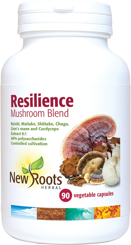 Resilience Mushroom Blend - 90 Capsules | New Roots Herbal
