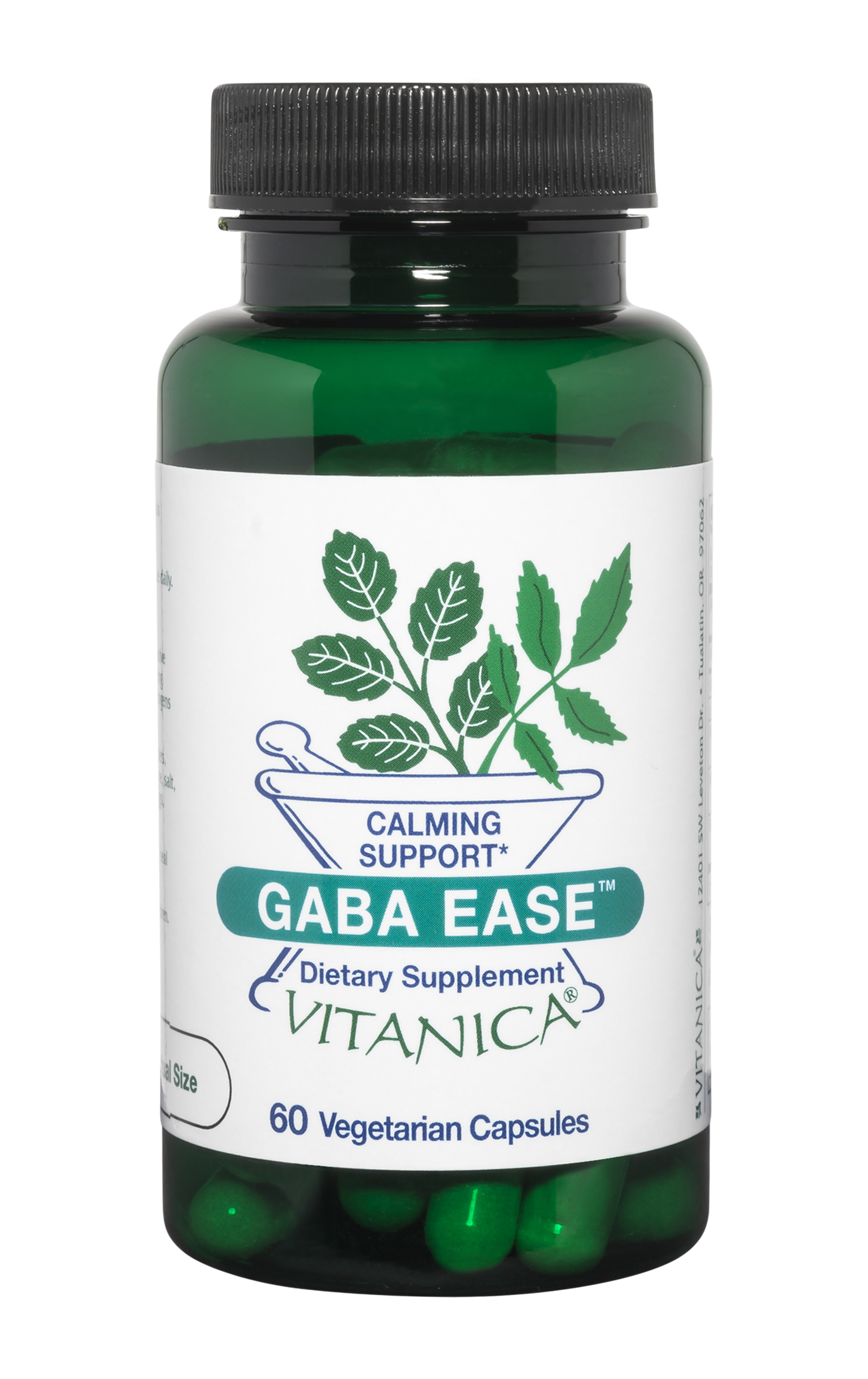 GABA Ease - 60 Capsules | Vitanica