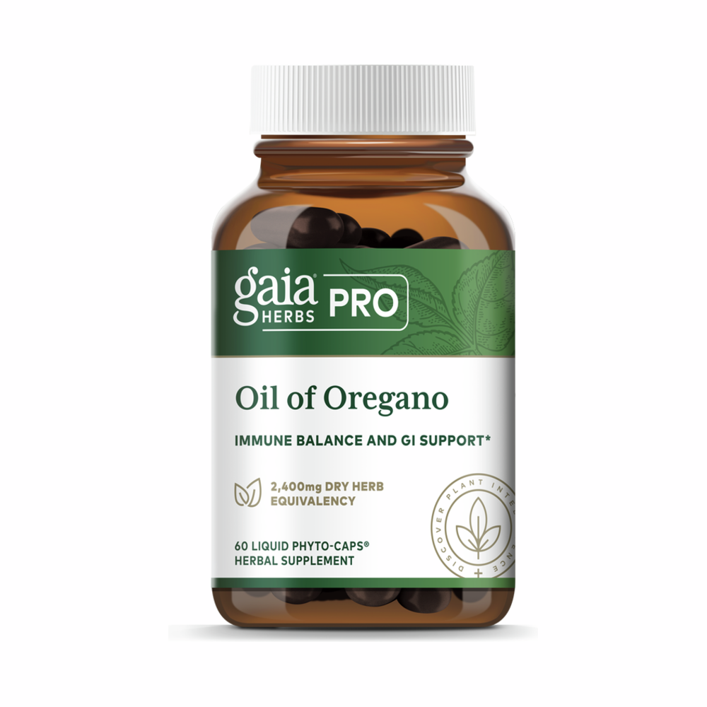 Oil of Oregano - 60 Liquid Phyto-Caps | Gaia Herbs