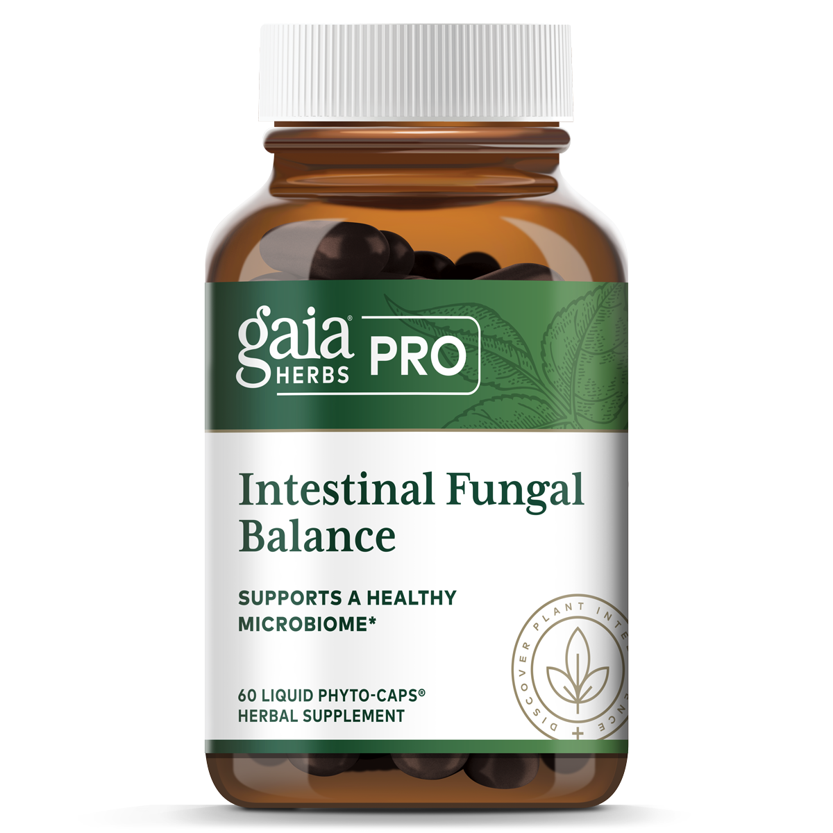 Intestinal Fungal Balance - 60 Liquid Phyto-Caps | Gaia Herbs
