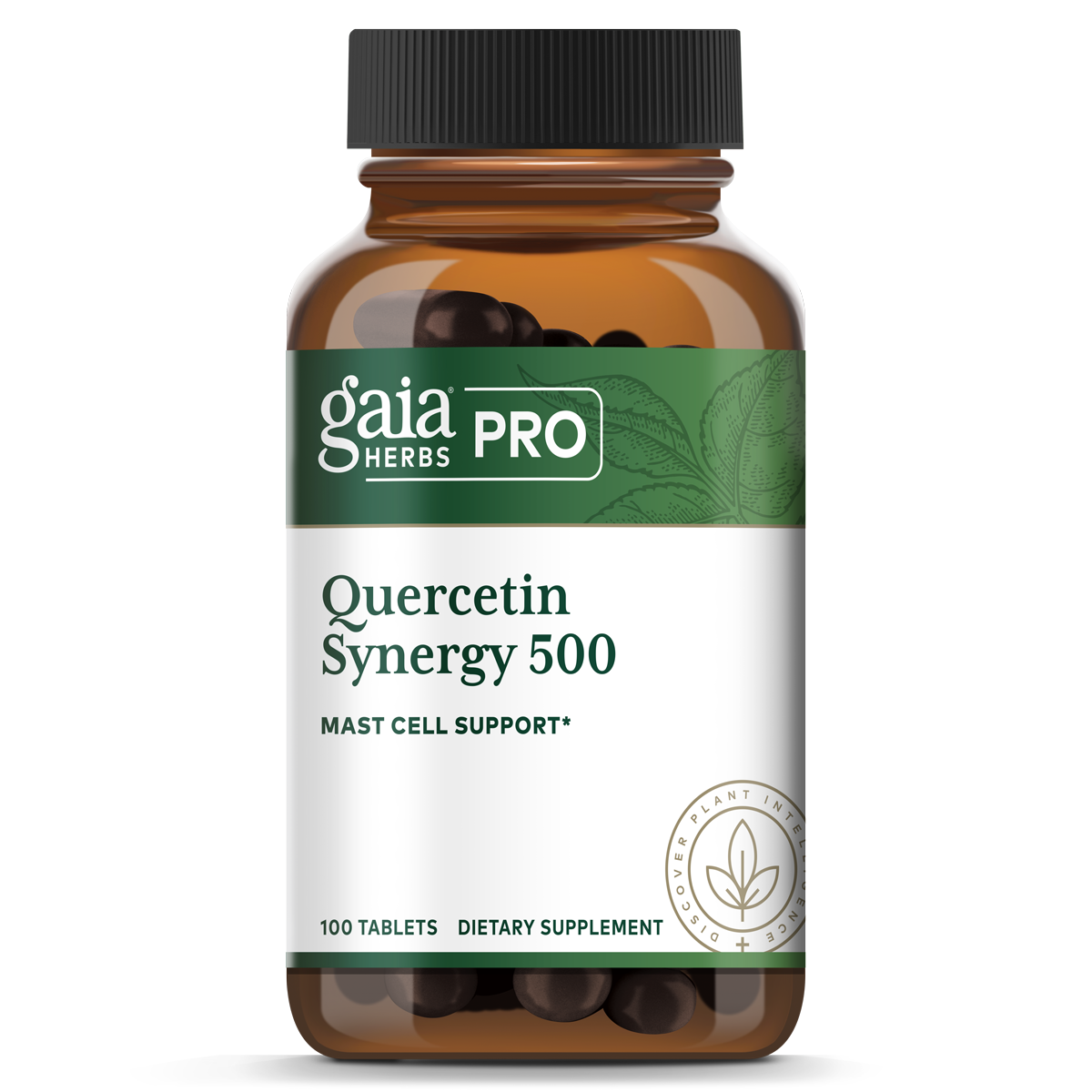 Quercetin Synergy 500 - 100 Tablets | Gaia Herbs
