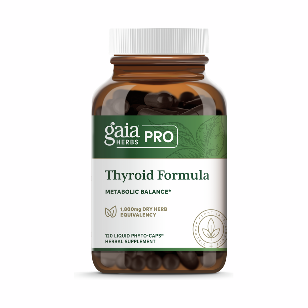 Thyroid Formula - 120 Liquid Phyto-Caps | Gaia Herbs