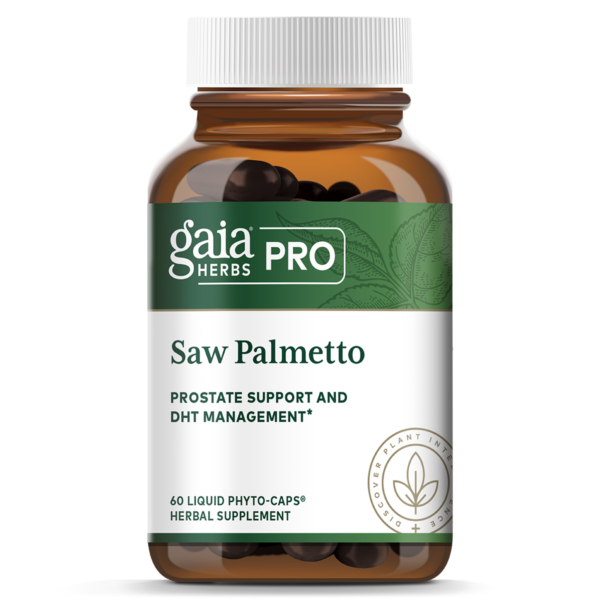 Saw Palmetto - 60 Liquid Phyto-Caps | Gaia Herbs