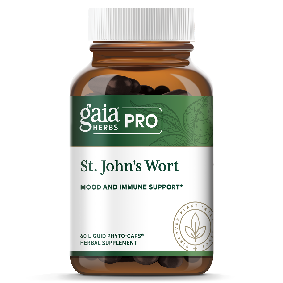 St. John's Wort - 60 Liquid Phyto-Caps | Gaia Herbs