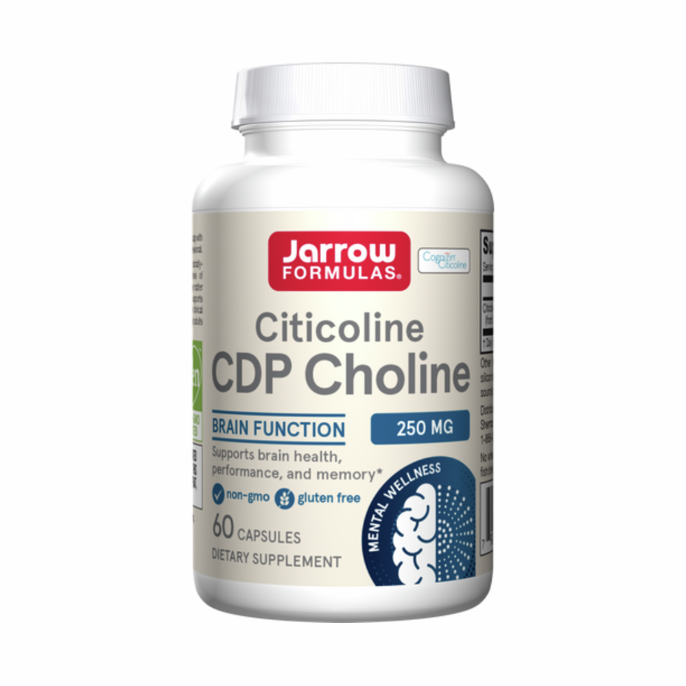 Citicoline CDP Choline 250mg - 60 Capsules | Jarrow Formulas