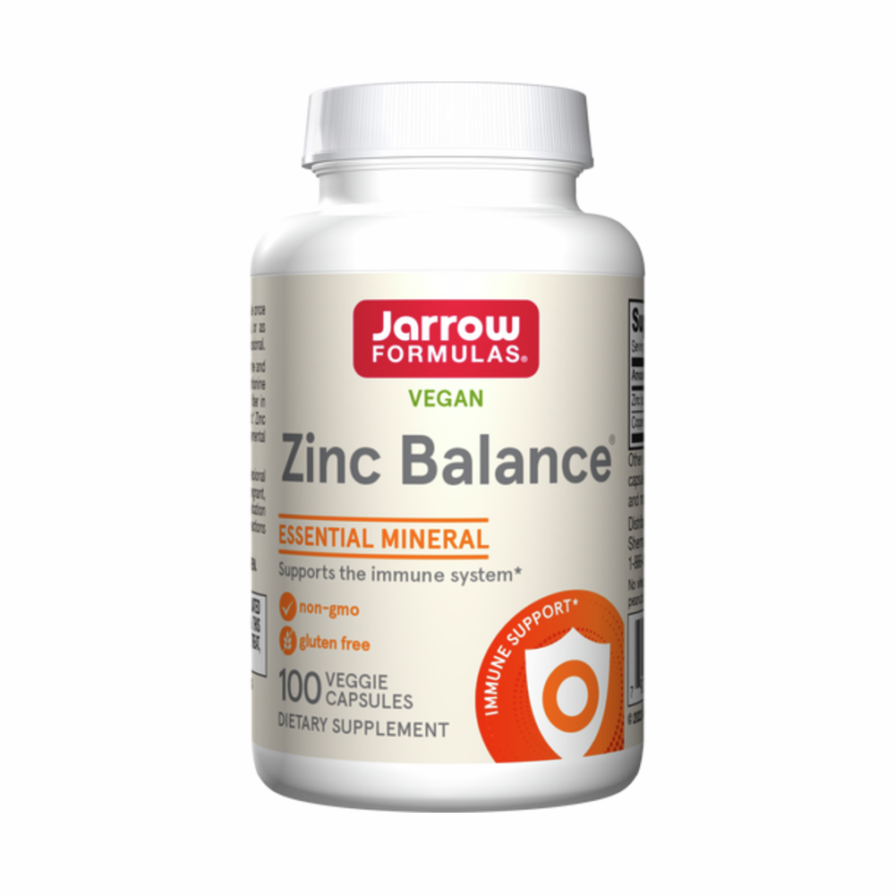 Zinc Balance 15mg- 100 Capsules | Jarrow Formulas