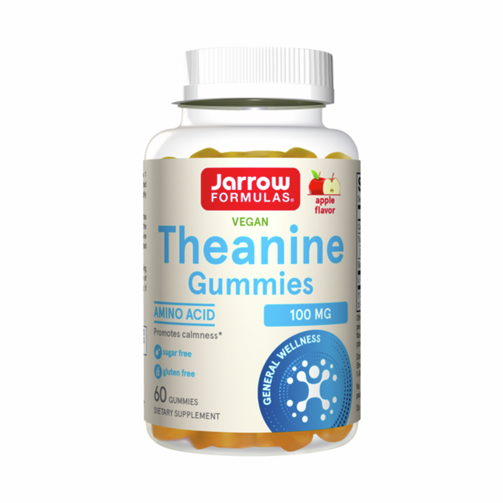 Theanine Gummies 100mg - 60 Gummies | Jarrow Formulas