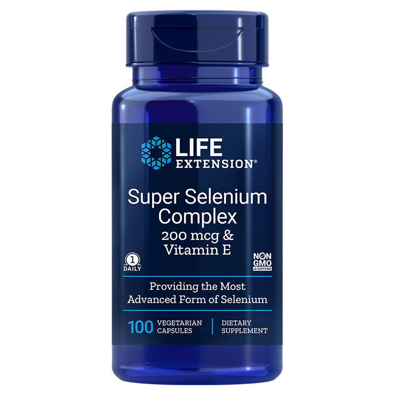 Super Selenium Complex & Vitamin E - 100 Capsules | Life Extension