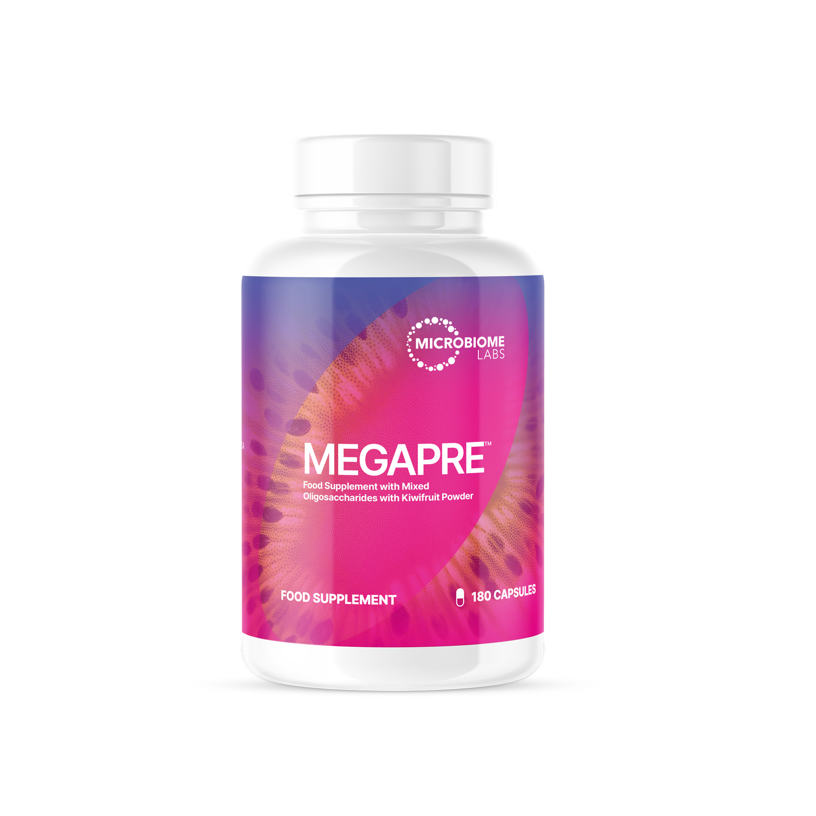 MegaPre - 180 Capsules | Microbiome Labs
