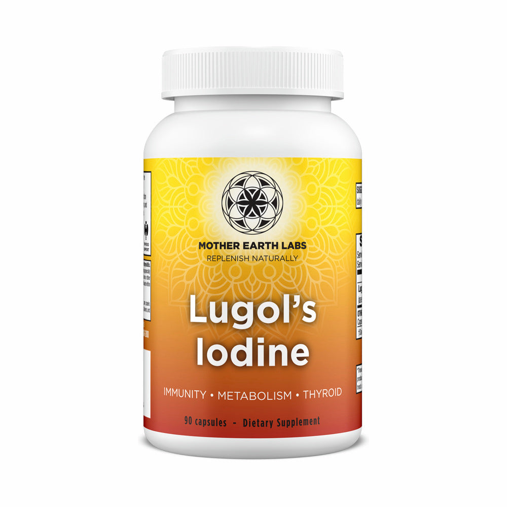 Lugol's Iodine - 90 Capsules | Mother Earth Labs