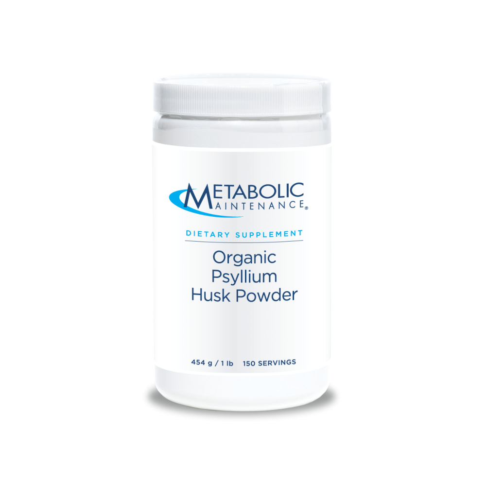 Organic Psyllium Husk Powder - 454g | Metabolic Maintenance