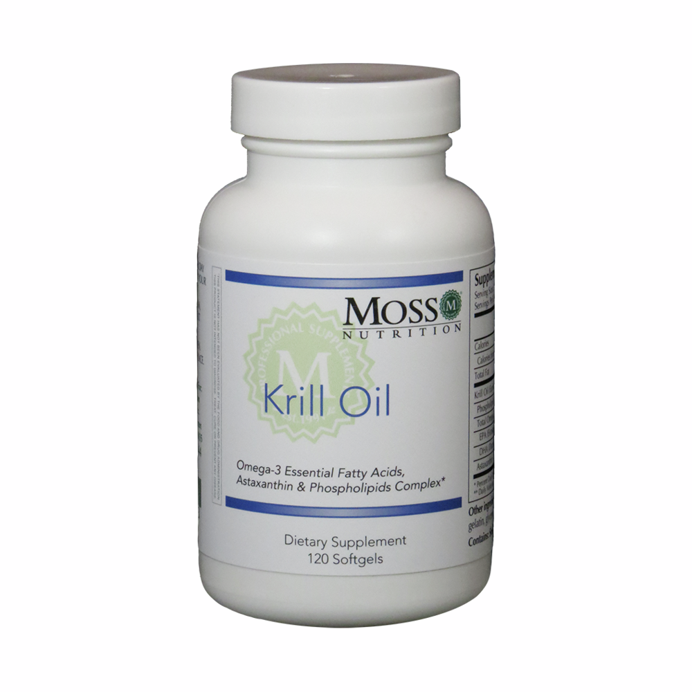 Krill Oil 500mg - 120 Softgels | Moss Nutrition