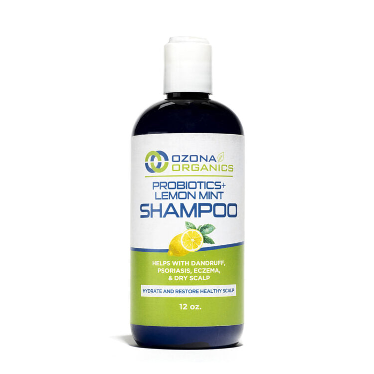 Probiotics + Lemon Mint Shampoo - 341ml | Ozona Organics