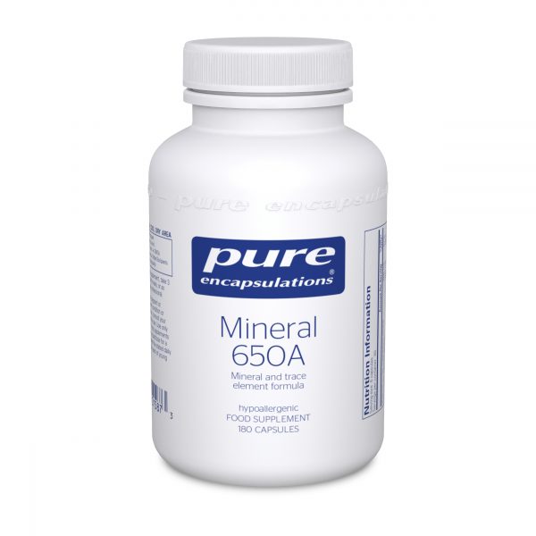 Mineral 650A - 180 Capsules | Pure Encapsulations