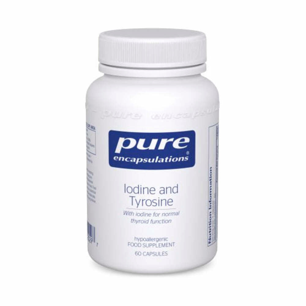 Iodine & Tyrosine - 60 Capsules | Pure Encapsulations