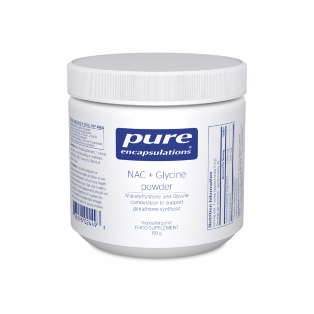 NAC + Glycine Powder - 159g | Pure Encapsulations