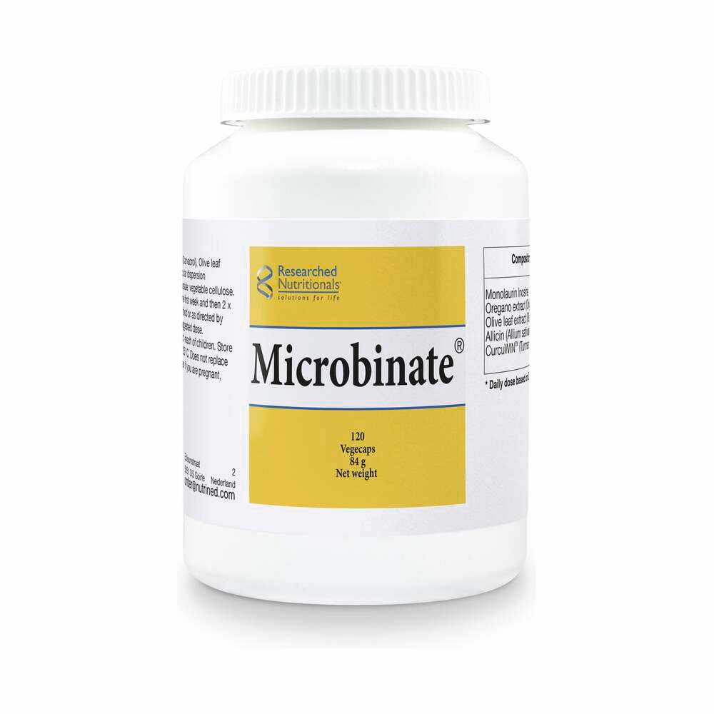 Microbinate - 120 Capsules | Researched Nutritionals