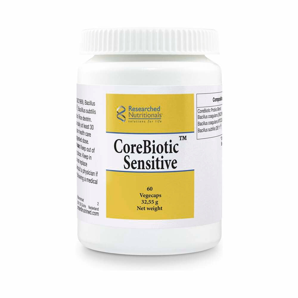 Corebiotic Sensitive (SIBO Compliant) - 60 Capsules | Researched Nutritionals