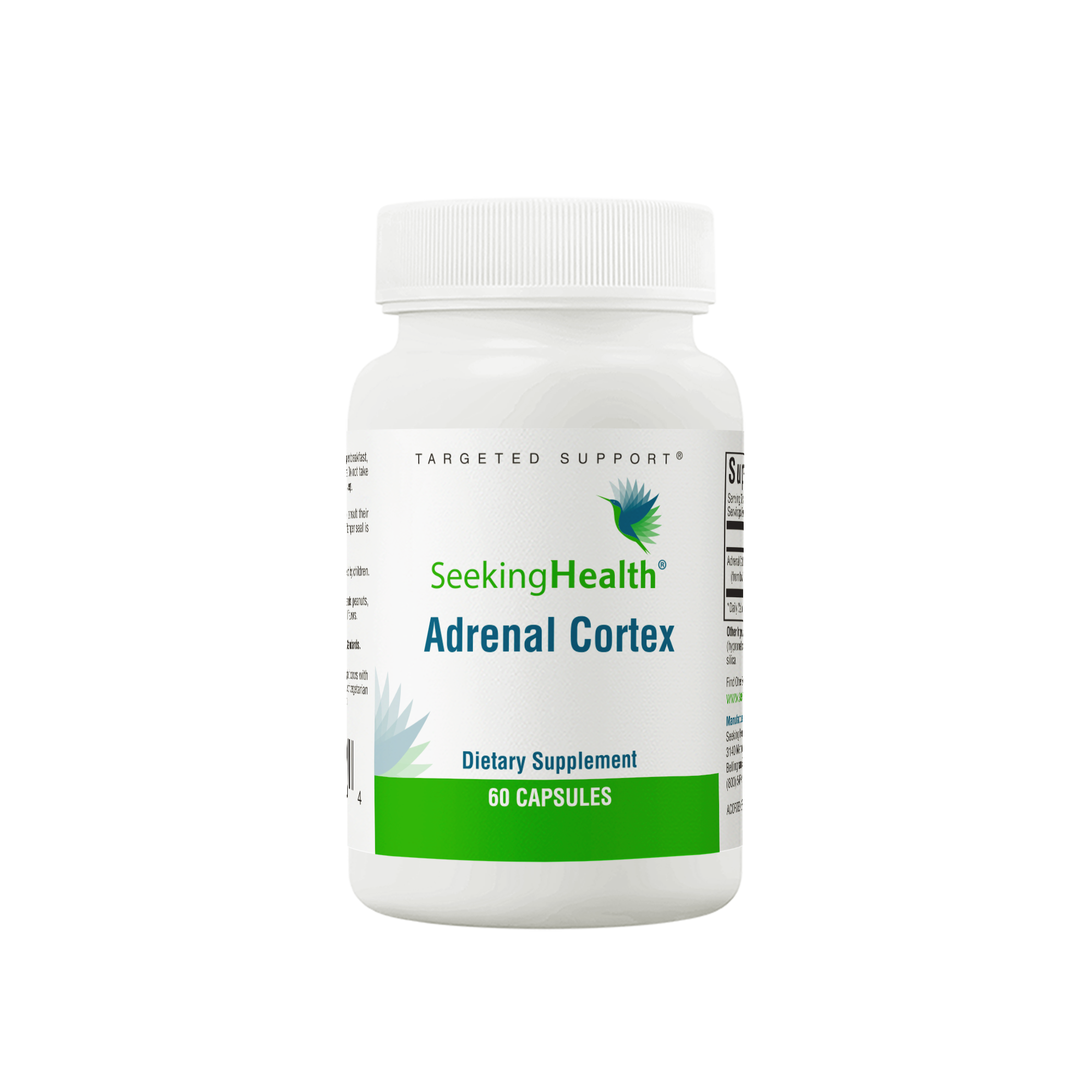 Adrenal Cortex 50mg - 60 Capsules | Seeking Health