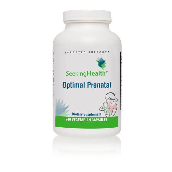 Optimal Prenatal - 240 Capsules | Seeking Health