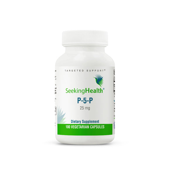 P-5-P (Pyridoxal 5-Phosphate) 25mg - 100 Capsules | Seeking Health