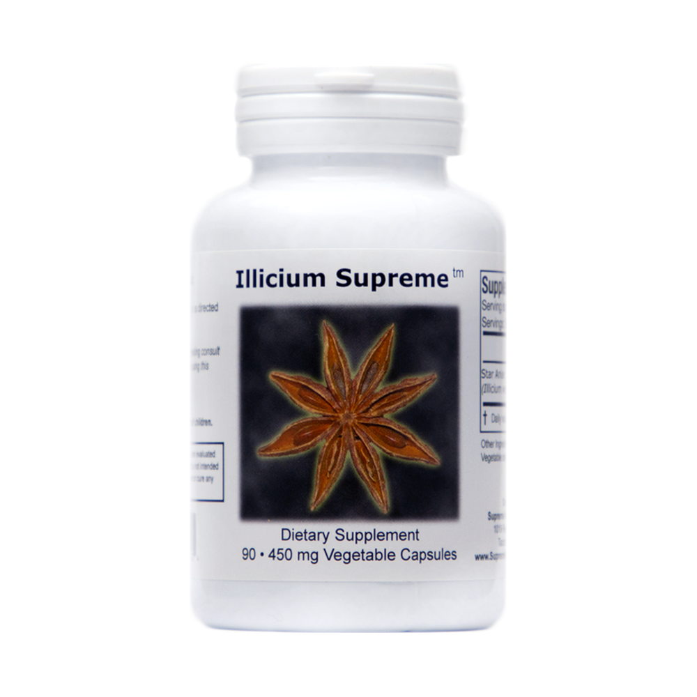 Illicium Supreme (Illicium verum) 450mg - 90 Capsules | Supreme Nutrition Products