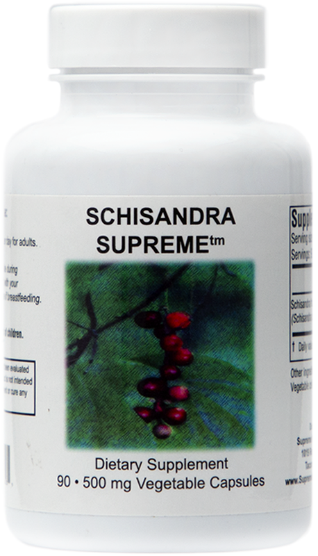 Schisandra Supreme (Shisandra chinensis) - 90 Capsules | Supreme Nutrition Products