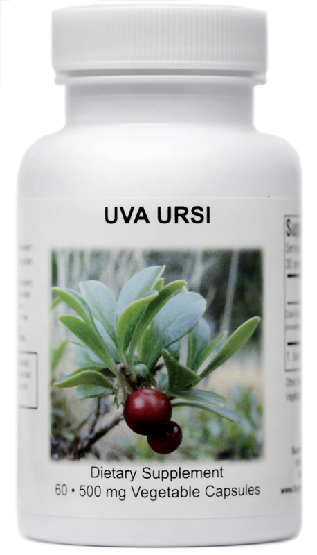 Uva Ursi 500mg - 60 Capsules | Supreme Nutrition Products