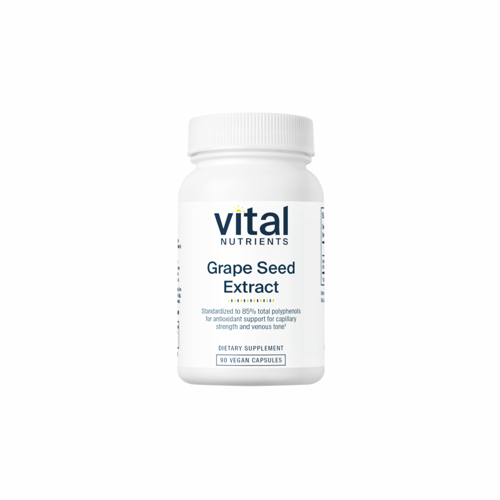 Grape Seed Extract 100mg - 90 Capsules | Vital Nutrients