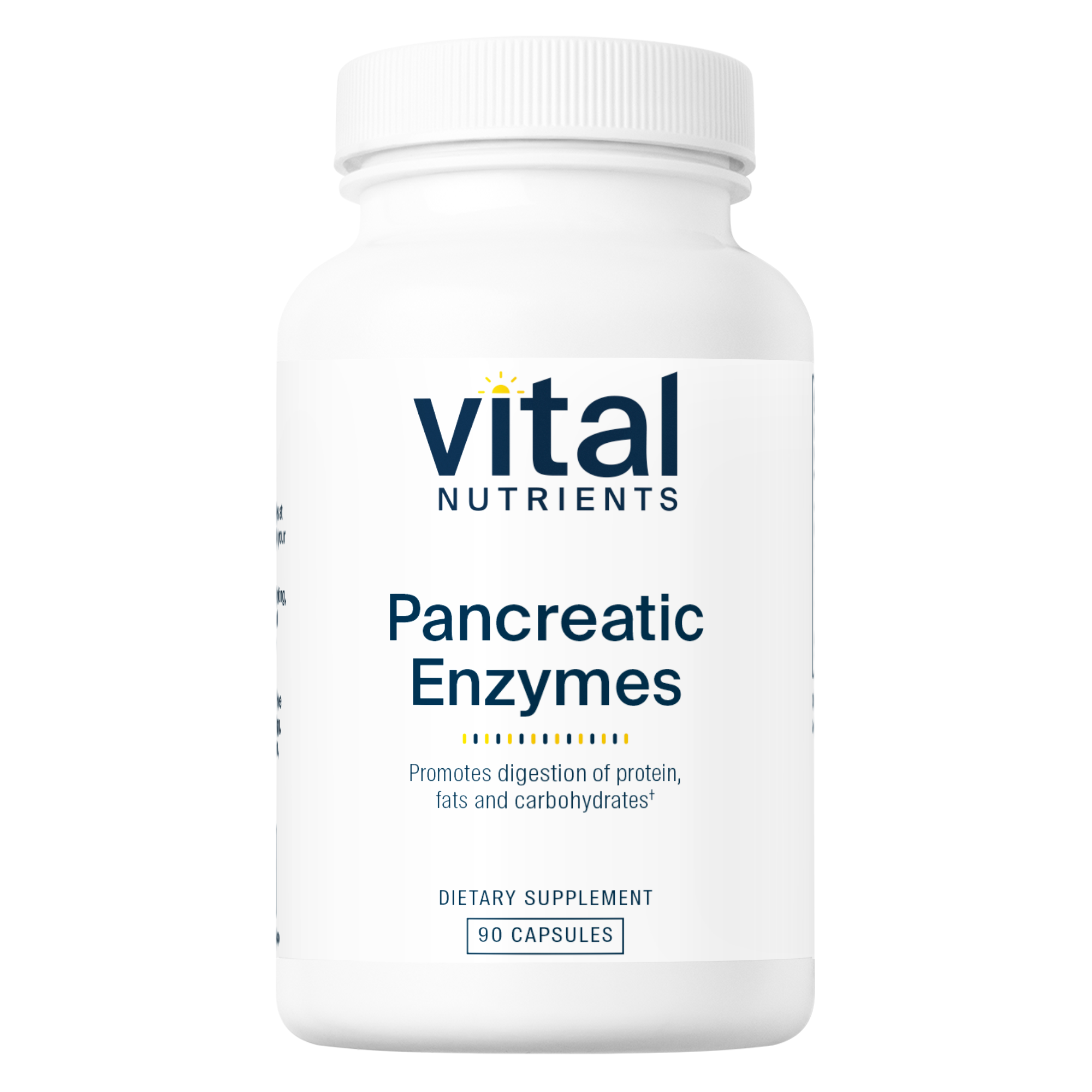 Pancreatic Enzymes 1000mg (Full Strength) - 90 Capsules | Vital Nutrients