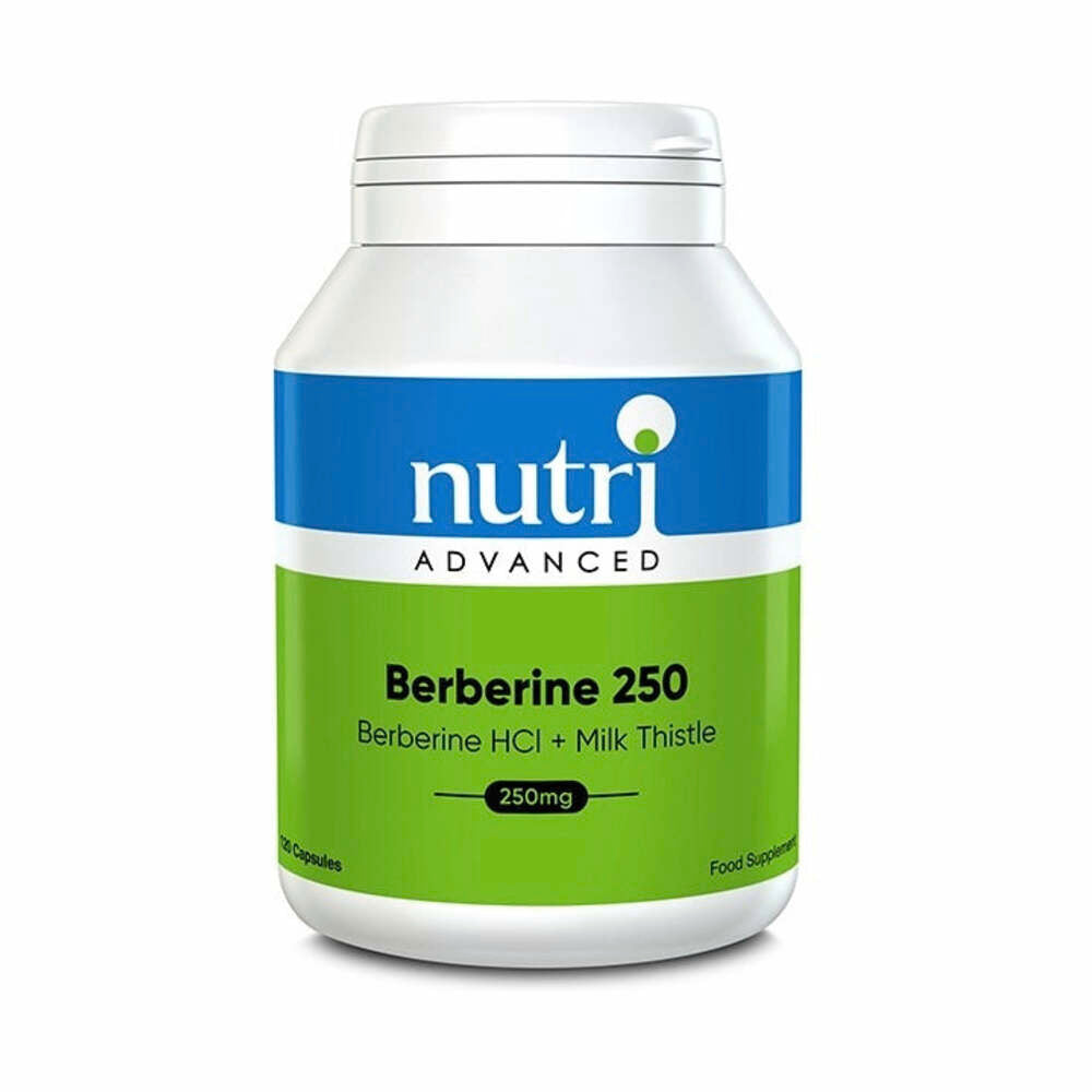 Berberine 250 - 120 Capsules | Nutri Advanced