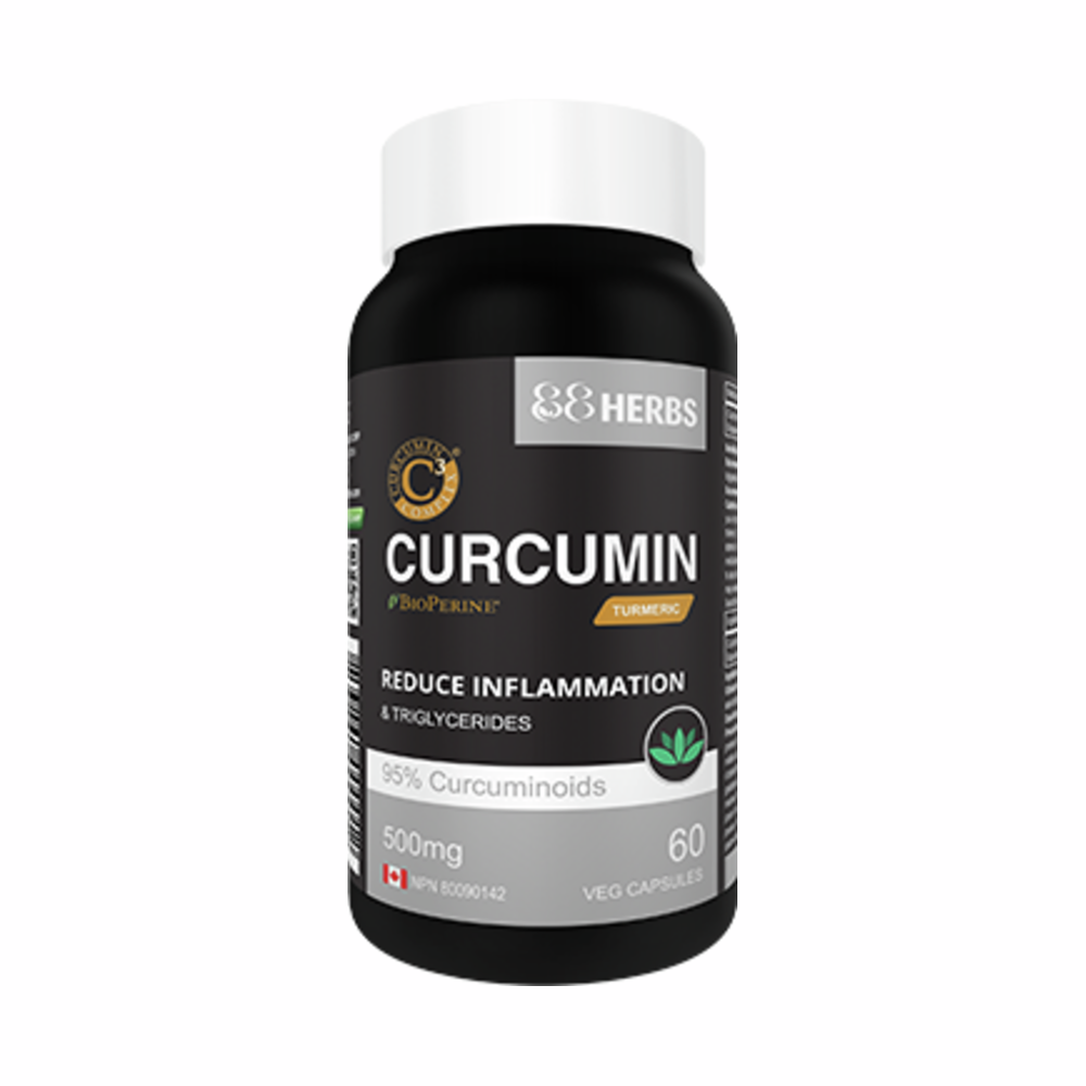 Curcumin C3 Complex 500mg - 60 Capsules | 88Herbs