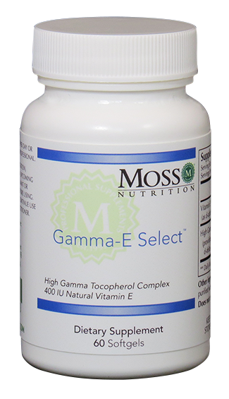 Gamma-E Select - 60 Softgels | Moss Nutrition
