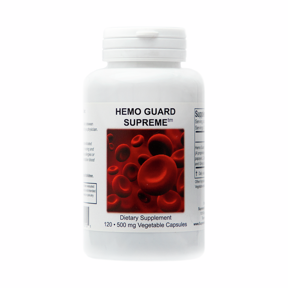 Hemo Guard Supreme - 120 Capsules | Supreme Nutrition Products