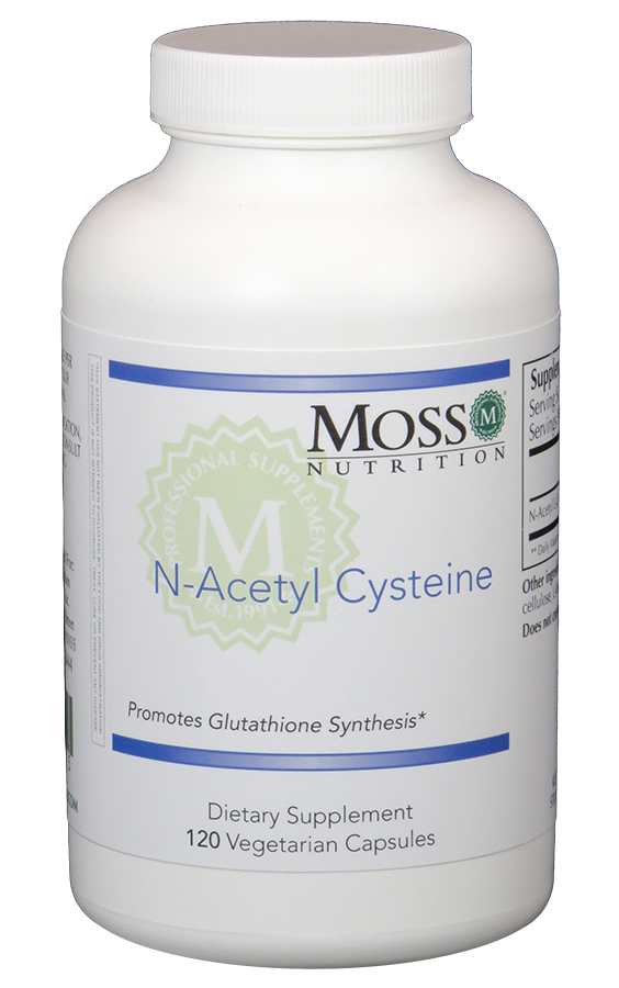N-Acetyl Cysteine 700mg - 120 Capsules | Moss Nutrition