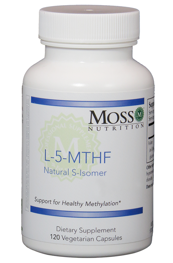 L-5-MTHF - 120 Capsules | Moss Nutrition