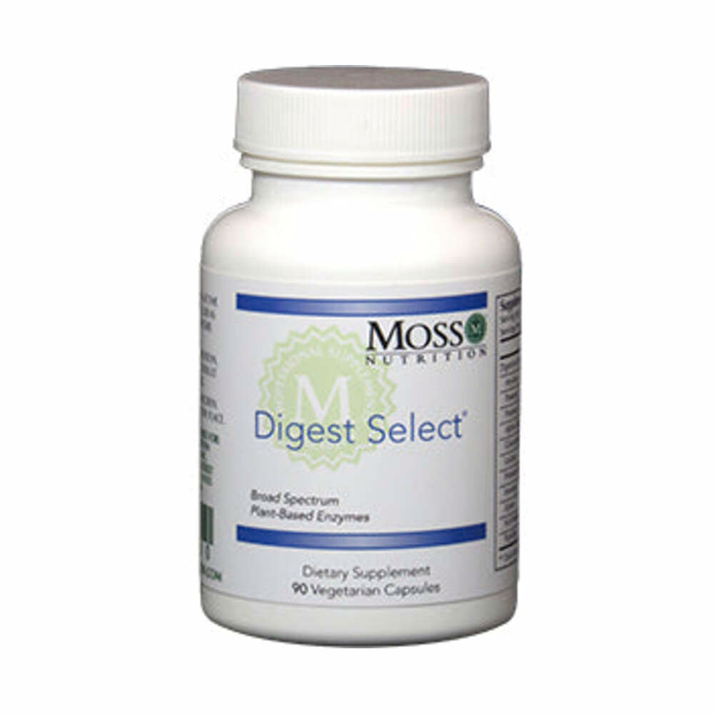 Digest Select (Plant-Based Enzymes) - 90 Capsules | Moss Nutrition