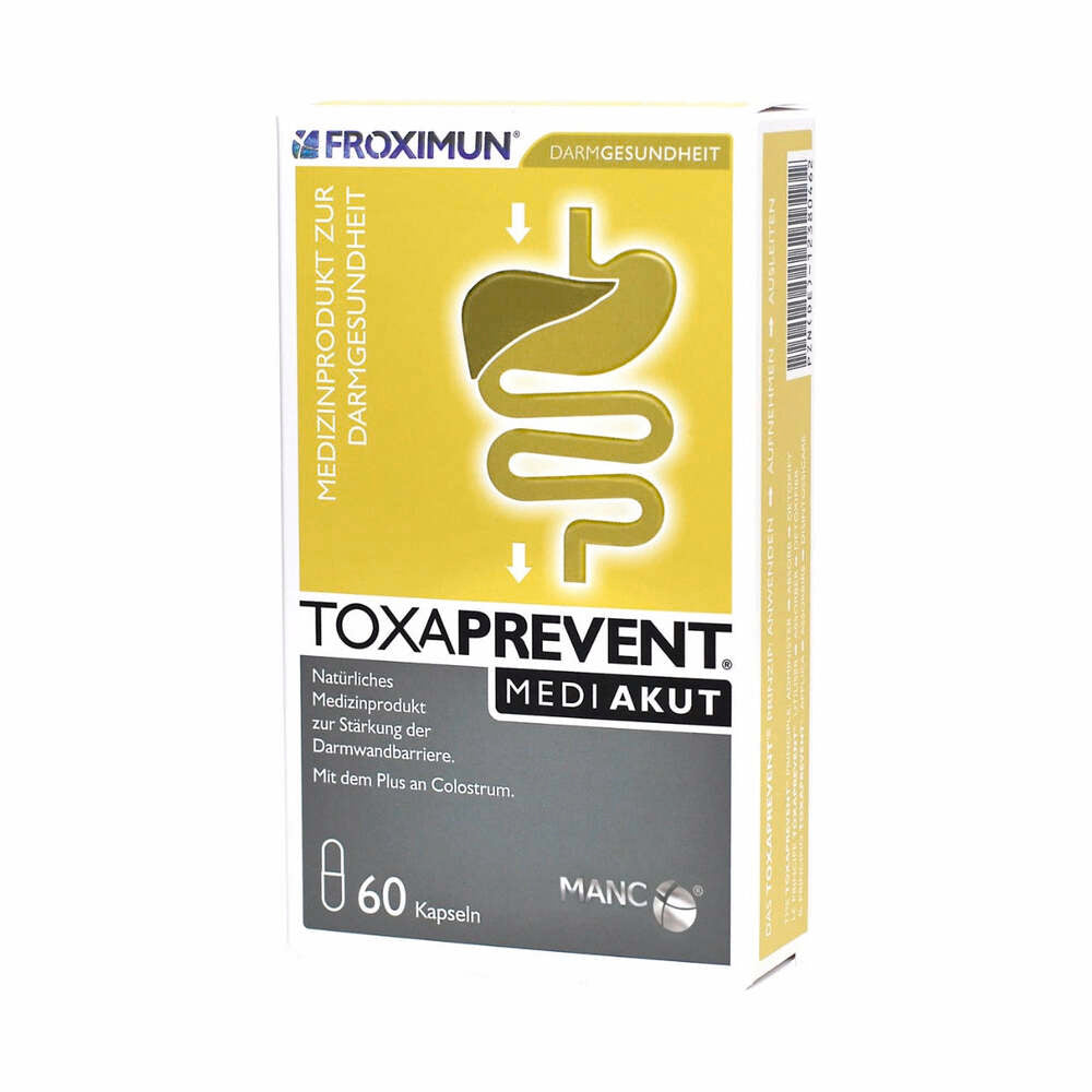 Toxaprevent MEDI Acute - 60 Capsules | Toxaprevent