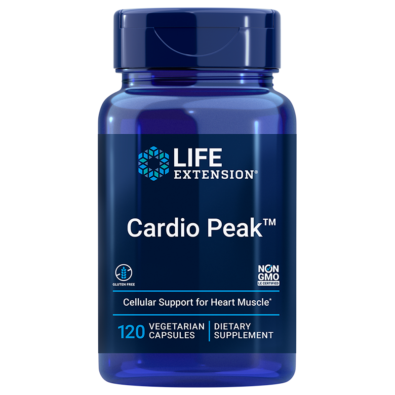 Cardio Peak - 120 Capsules | Life Extension